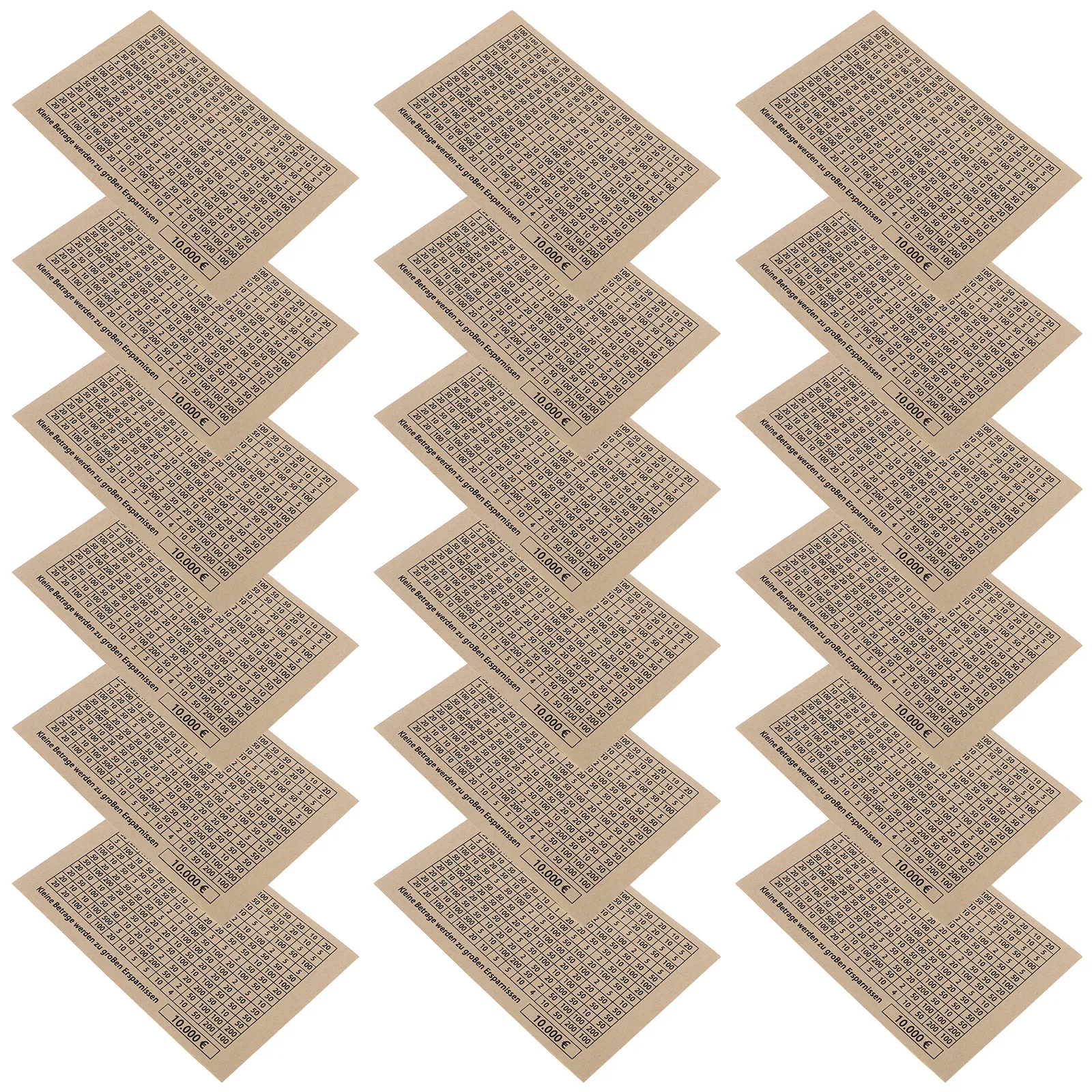 50 Sheets Savings Challenge Box Stickers Money Saving Tracker Sheets Digital Savings Templates Budgeting Stickers for Planners