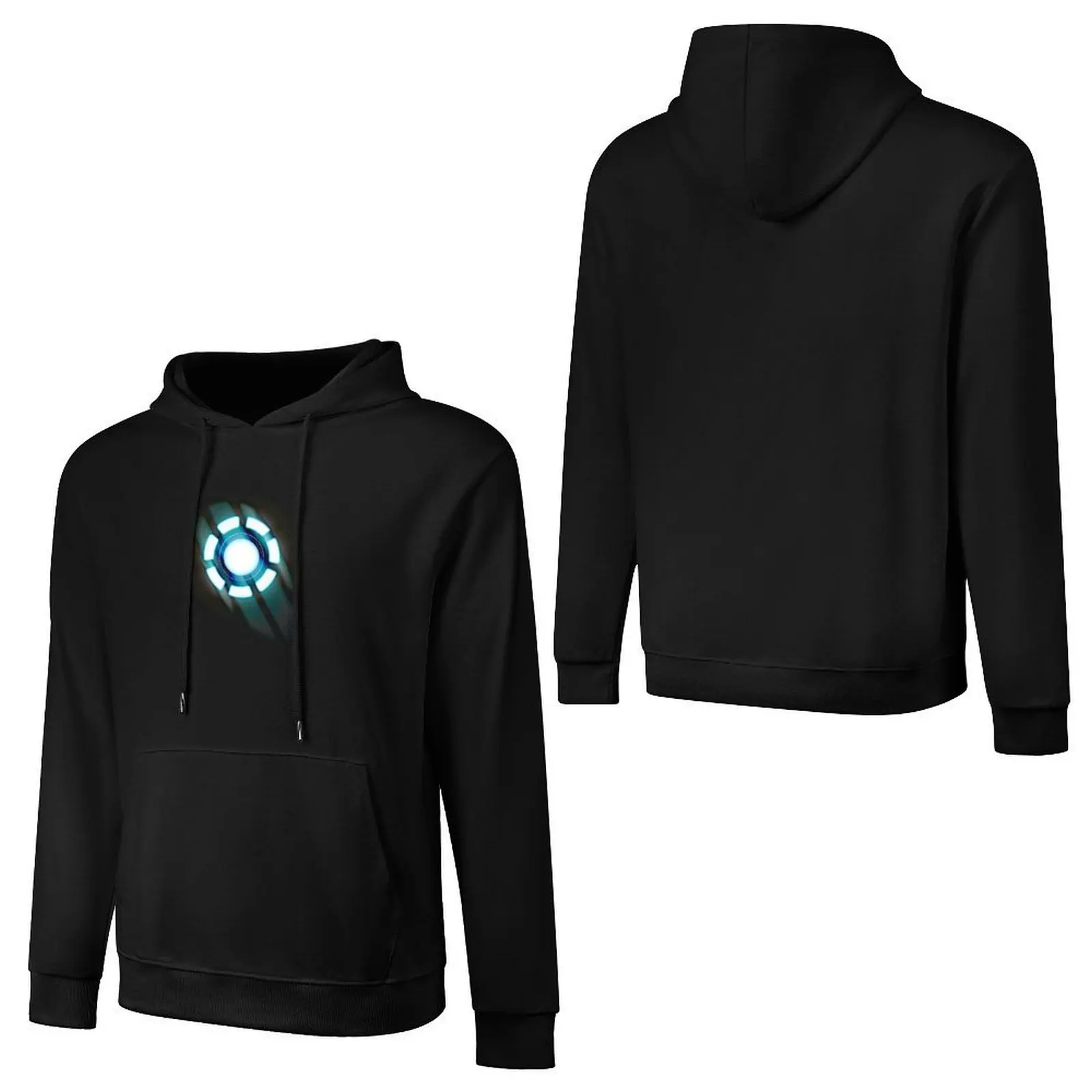 Arc Reactor T-shirt Design Pullover Hoodie hooded shirt anime clothes men's sweat-shirt set mens clothes autumn hoodie