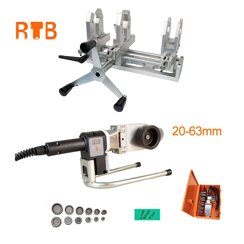 プラスチックパイプソケット融着機 ホットメルトPPRパイプおよび継手熱融着溶接機