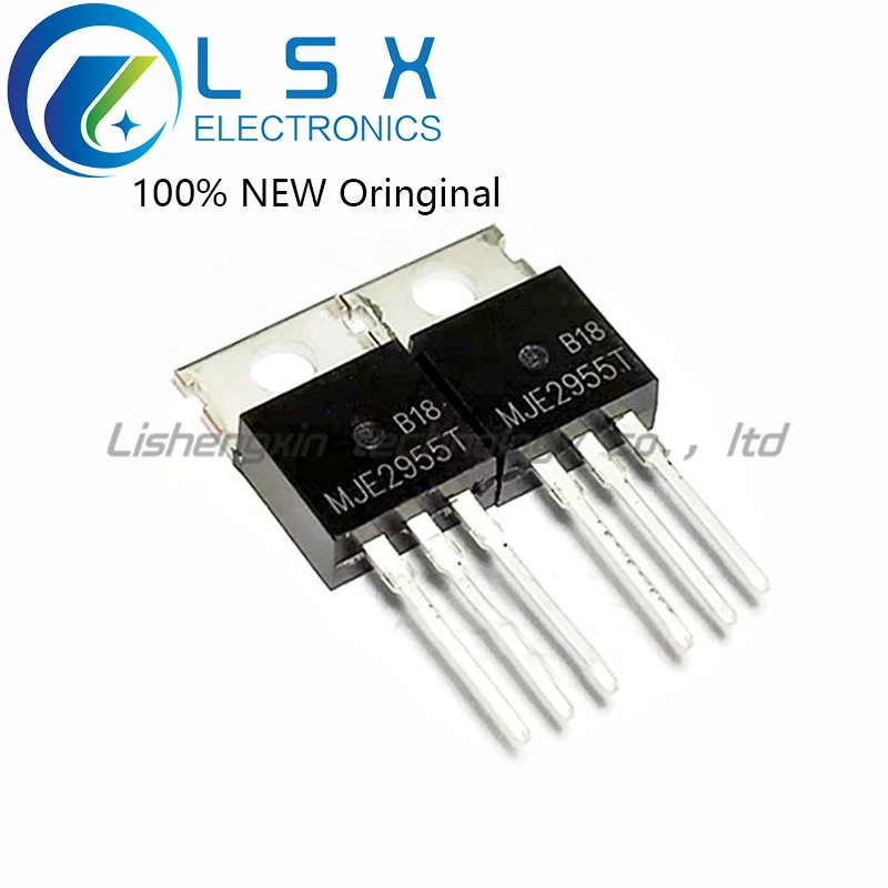 New/5pcs MJE3055T MJE2955T 10A/60V/75W TO-220 Original On stock