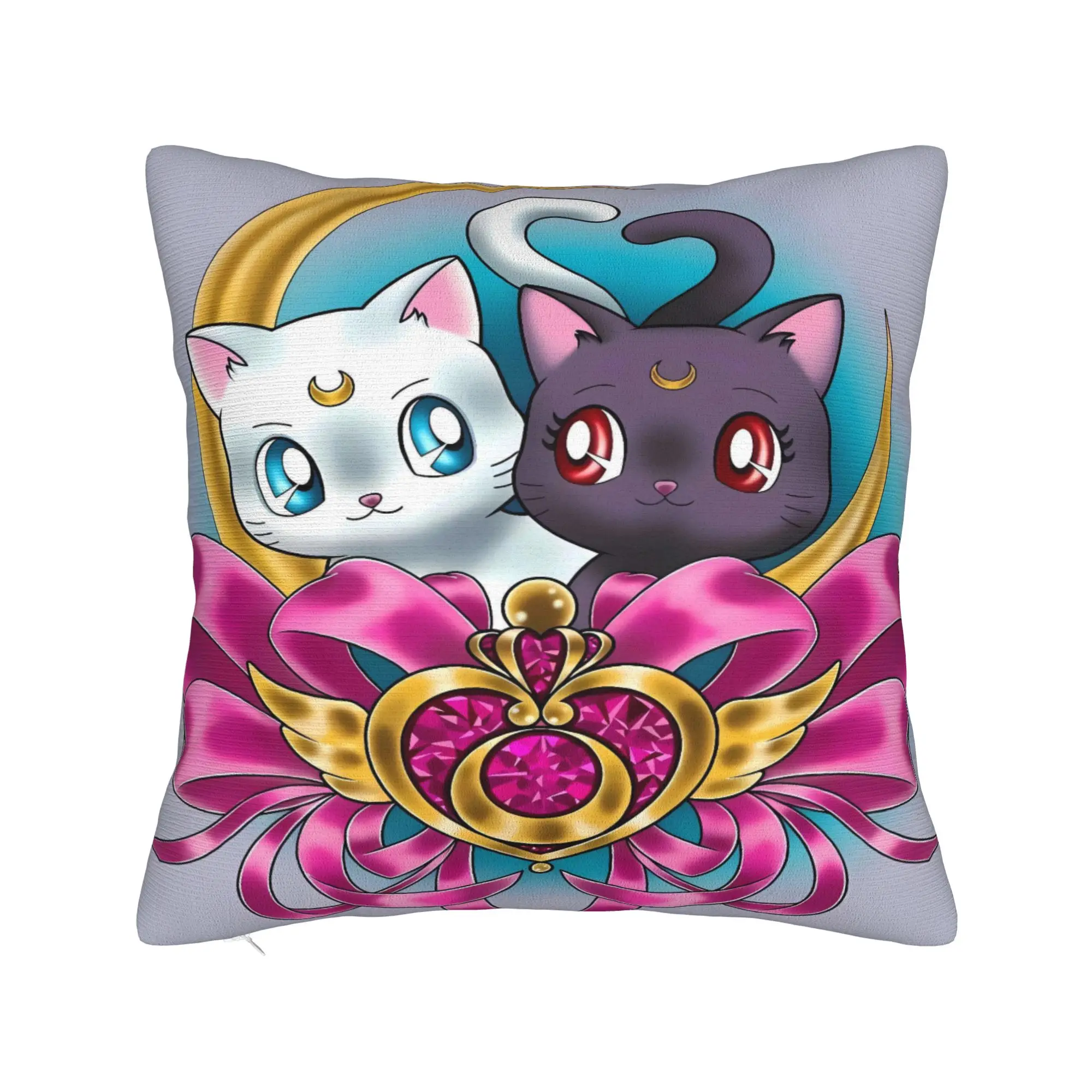 Sailor Moon Pillowcases  Funny Pillow Case For Office Car Home Decor Soft Pillow Cover