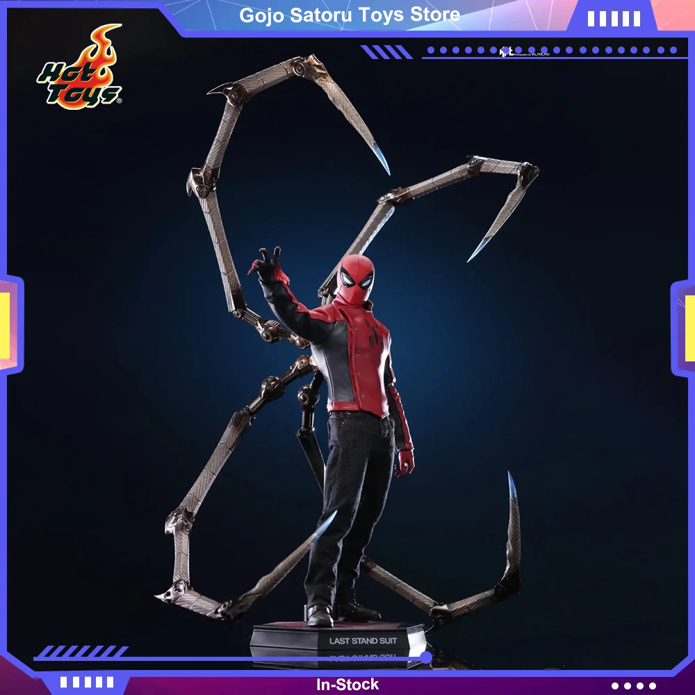 

HotToys HT 1/6 Exclusive VGM71 SpiderMan 2 Peter Parker Action Figures Last Stand Suit Anime Model Collection Gift Genuine Toys