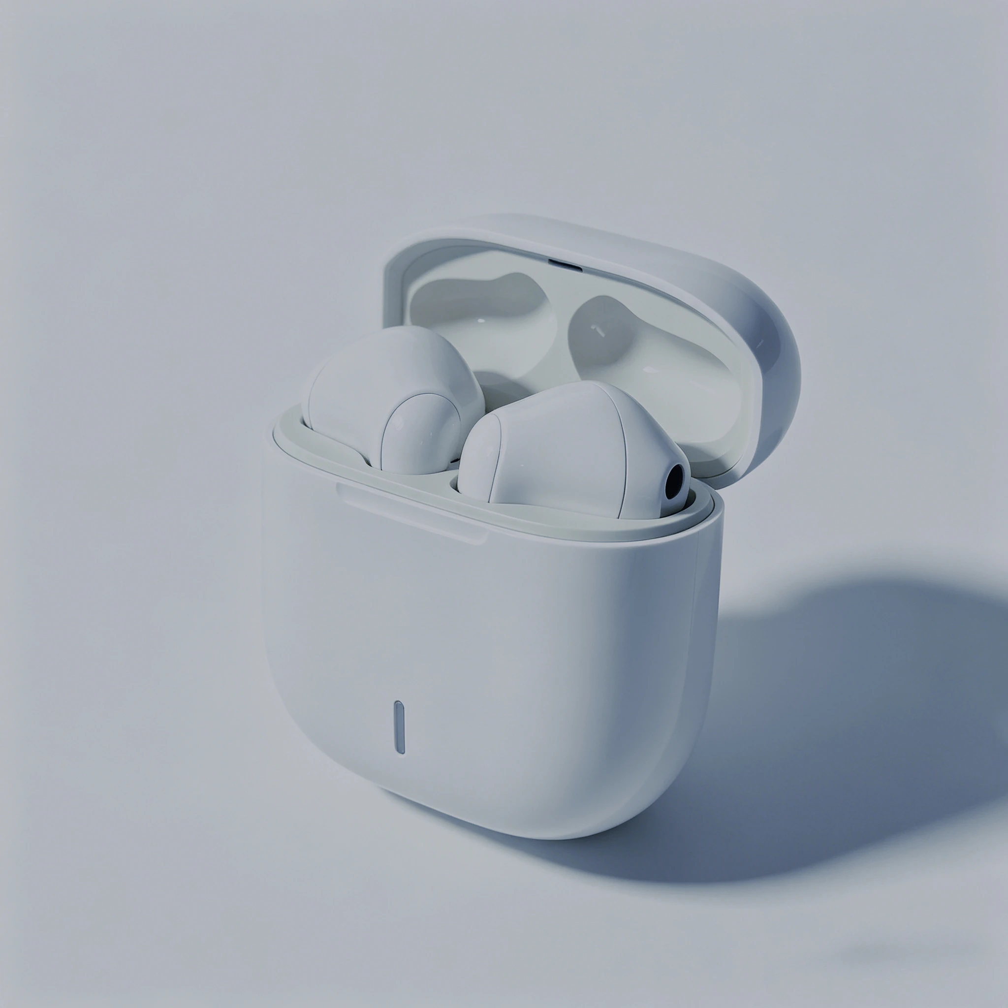 In-ear Earbuds Headphones Wireless Bluetooth Black White Durable for Long Time Wearing Perfect for Sport Music Comfort Fit