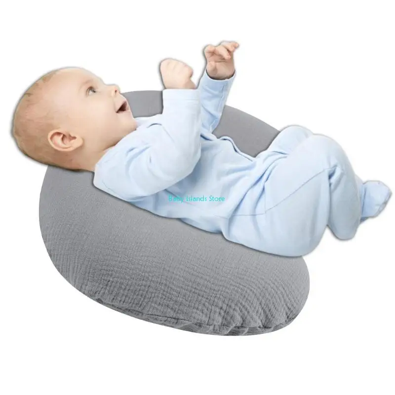 K92D Infant Nursing Pillow Case Soft & Breathable Pillow Cover Stretchable Slipcover