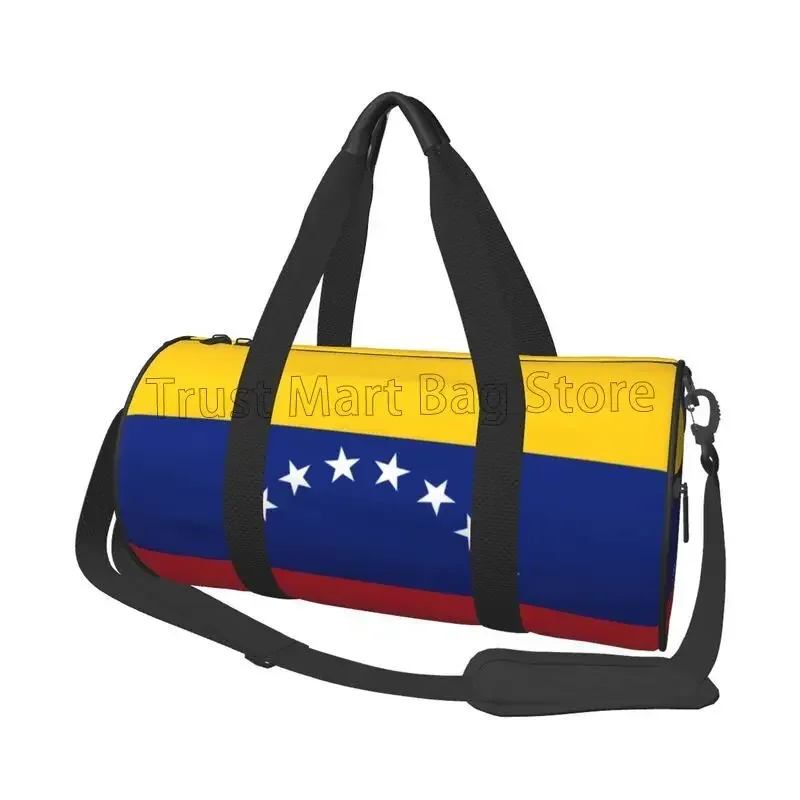 

Venezuela Flag Travel Duffel Bag Portable Weekender Overnight Bags Unisex Waterproof Carry on Luggage Bags Sports Gym Yoga Bag