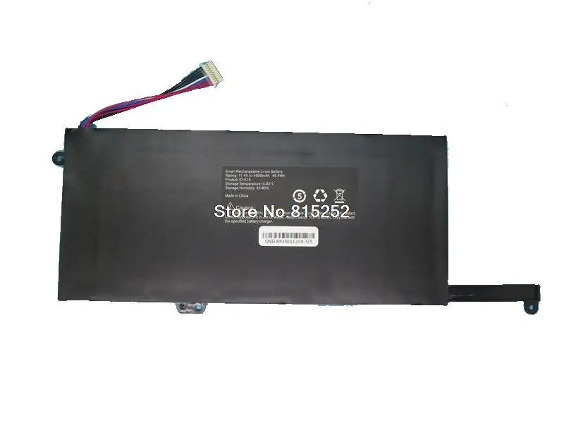 Laptop Battery For K15 11.4V 4000MAH 45.6WH