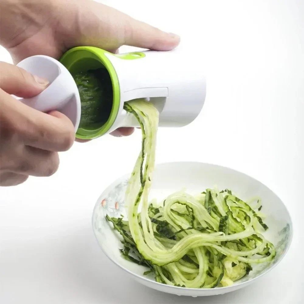 Heavy Duty Spiralizer Vegetable Slicer Vegetable Spiral Slicer Cutter Zucchini Pasta Noodle Spaghetti Maker  Kitchen Items