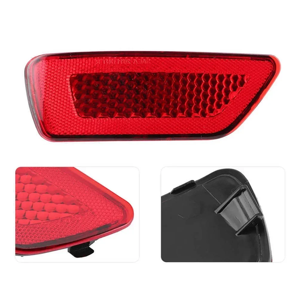 Rear Bumper Reflector ABS for Dodge Journey for Jeep Compass Grand Cherokee Back Signal (Without Bulb) 57010721AC 57010720AC
