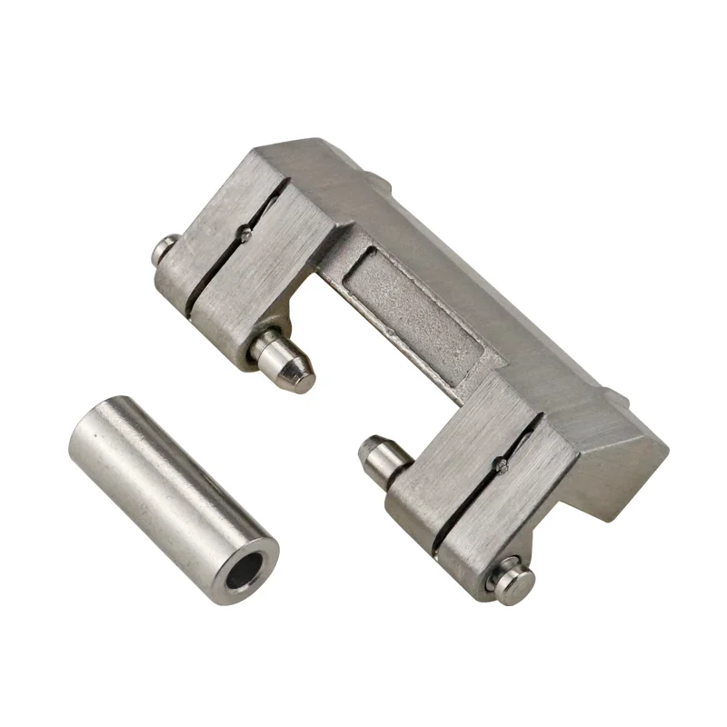 304 Stainless Steel Detachable Welded Hinge Industrial Electrical Machinery Equipment Cabinet Hidden Hinge