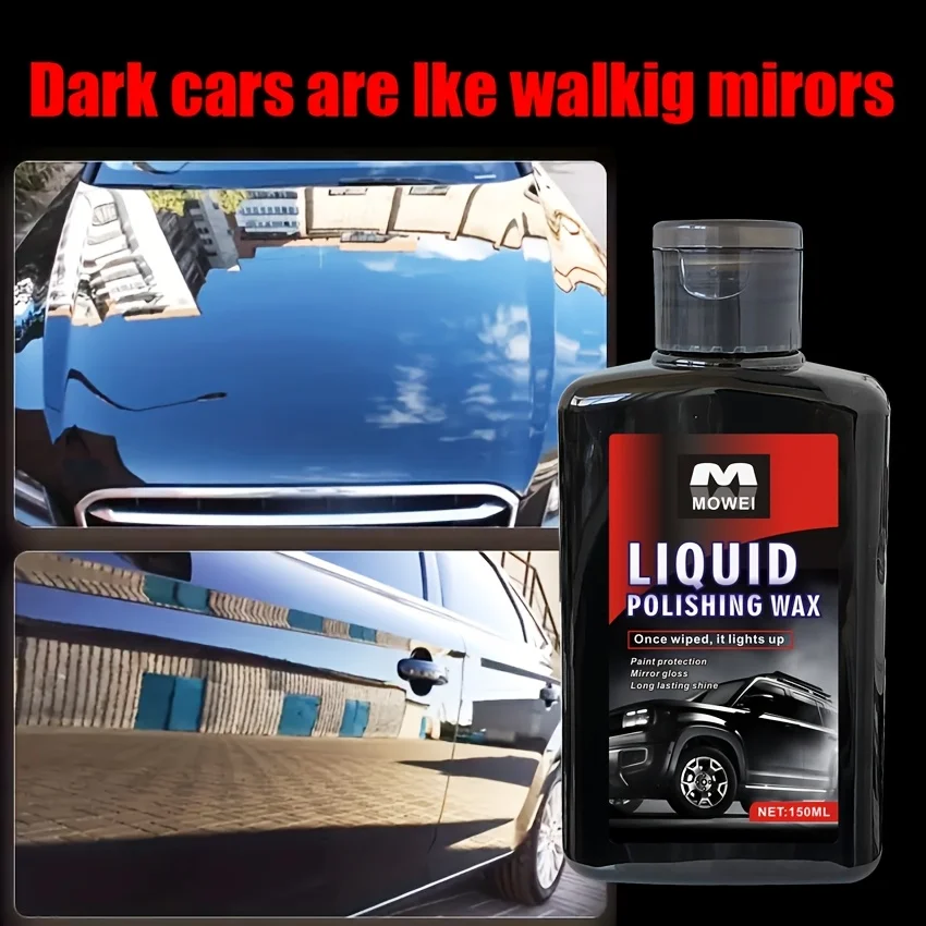 Car Repair Care Gloss Car Paint Polishing Care Gloss Anti-fouling Repair Car Care Polish Lasting Shine, Professional Repair
