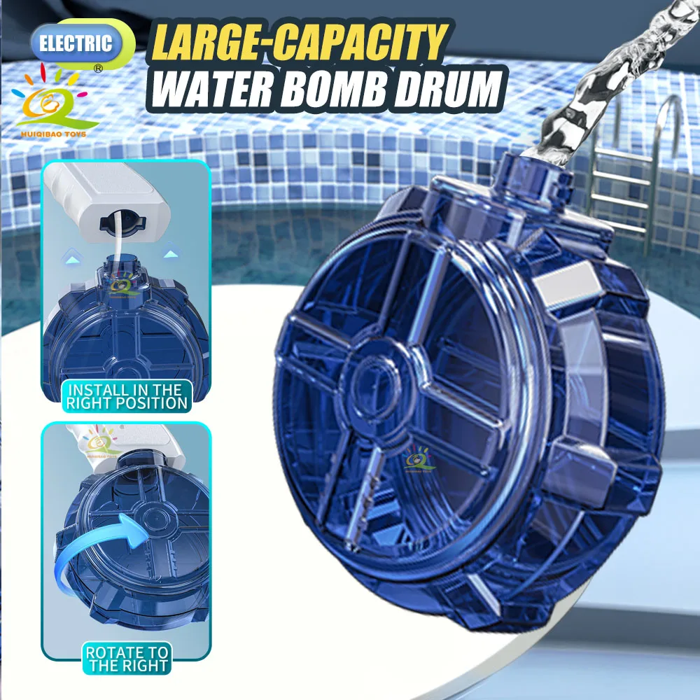 Pistola de água elétrica ligada brinquedo verão ao ar livre à beira-mar praia apaixonado tiro batalha brinquedo adulto crianças brinquedo