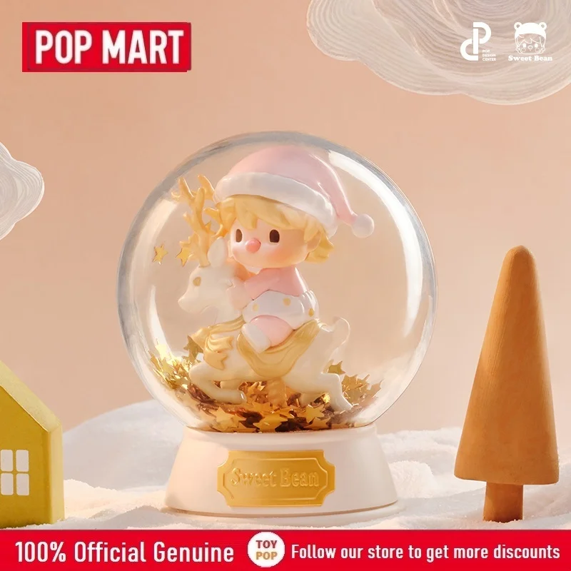 الأصلي البوب مارت الحلو فول الخاص بك الحصري عطلة سلسلة أرقام نموذج صندوق أعمى اللعب لطيف عيد الميلاد هدية مزخرفة صندوق غامض #5