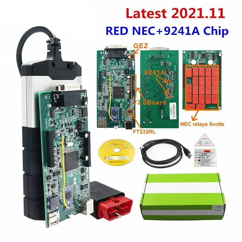 DS150E Single Board High Quality 2.0 OBD Automotive Programming Diagnostics Maintenance Inspection New VCI CDP TCS