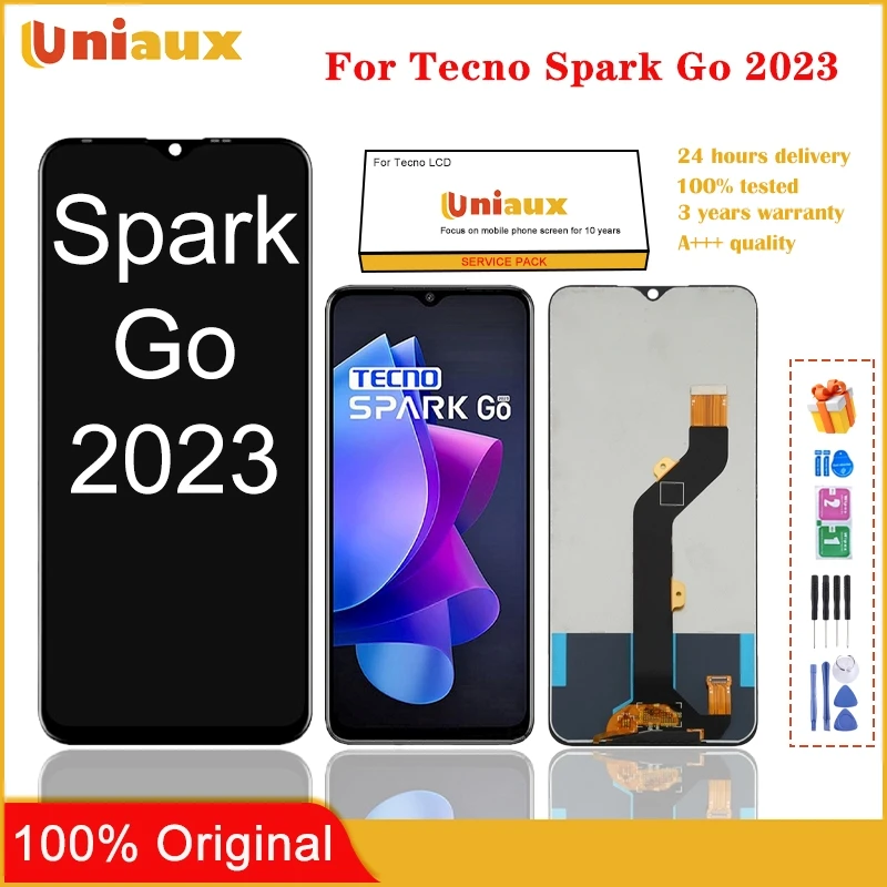 

Оригинальный ЖК-дисплей для Tecno Spark Go 2023, сенсорный экран BF7, дигитайзер для Tecno Spark Go 2023, сенсорный ЖК-экран с рамкой BF7