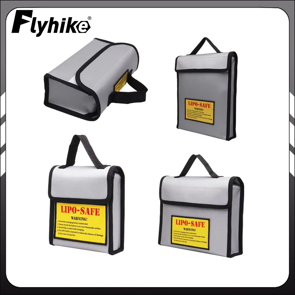 Fireproof Waterproof Safety Bag Lipo Battery Explosion Proof Safety Bag Fire Resistant for Racing Drone RC Model Lipo Battery