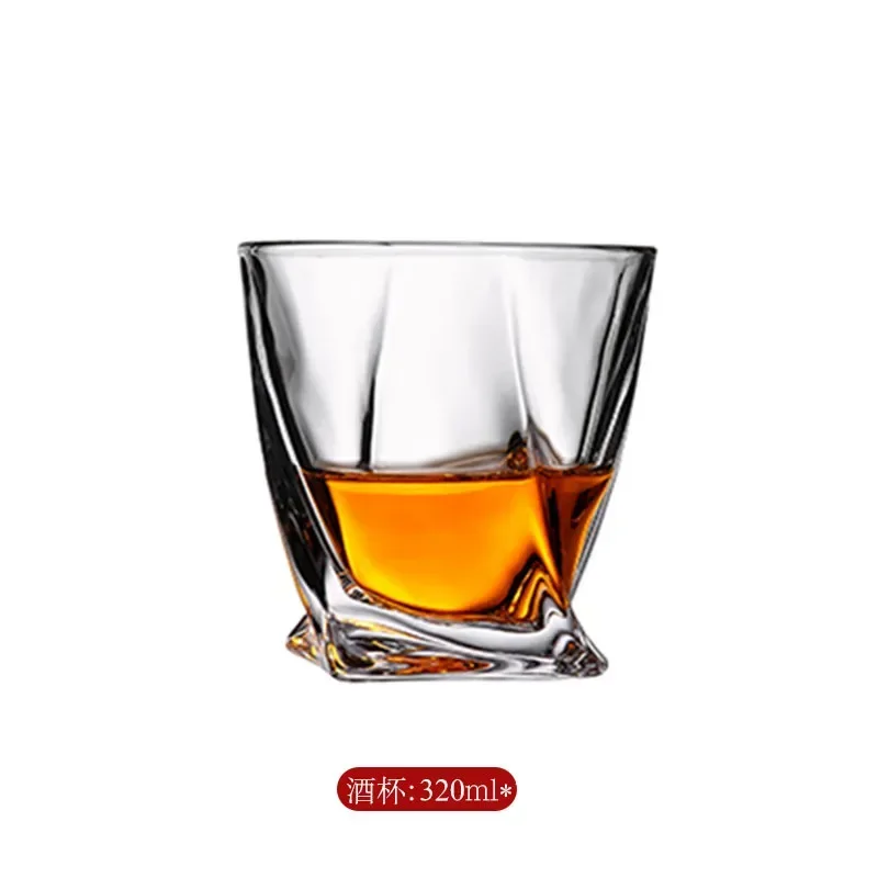 Czech imported crystal glass wine set, whiskey cup, foreign wine cup, spirit glass, wine bottle, household  glass