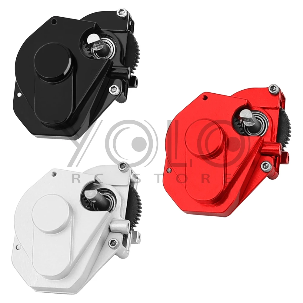 

Полный корпус коробки передач из алюминиевого сплава для Axial SCX24 1/24 RC Crawler Car, детали для обновления, аксессуары