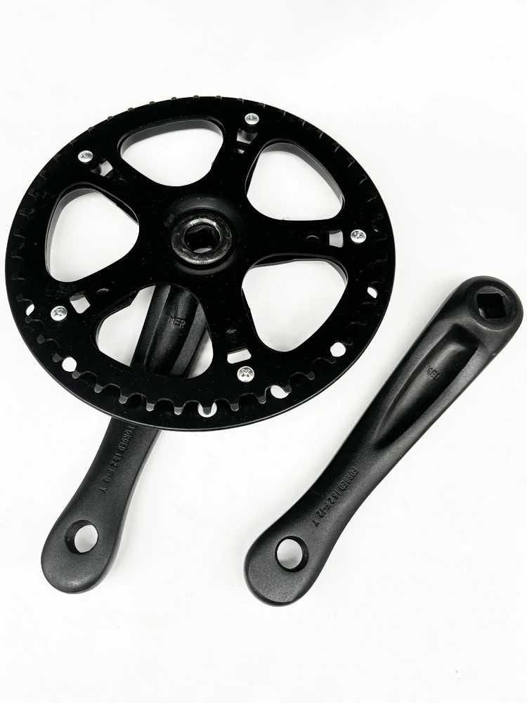 AliExpress TAOZIK 152 MM 46 T Aluminum Alloy Single Speed E-bike Fold Bike Crank Chainwheel