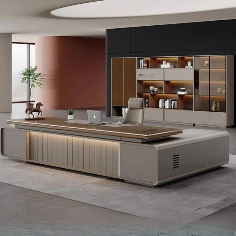 

Designer Asthetic Executive Desk Brown Luxury Large Cheap Executive Desk Luxury Modern Mesa De Escritorio Office Desk Furniture