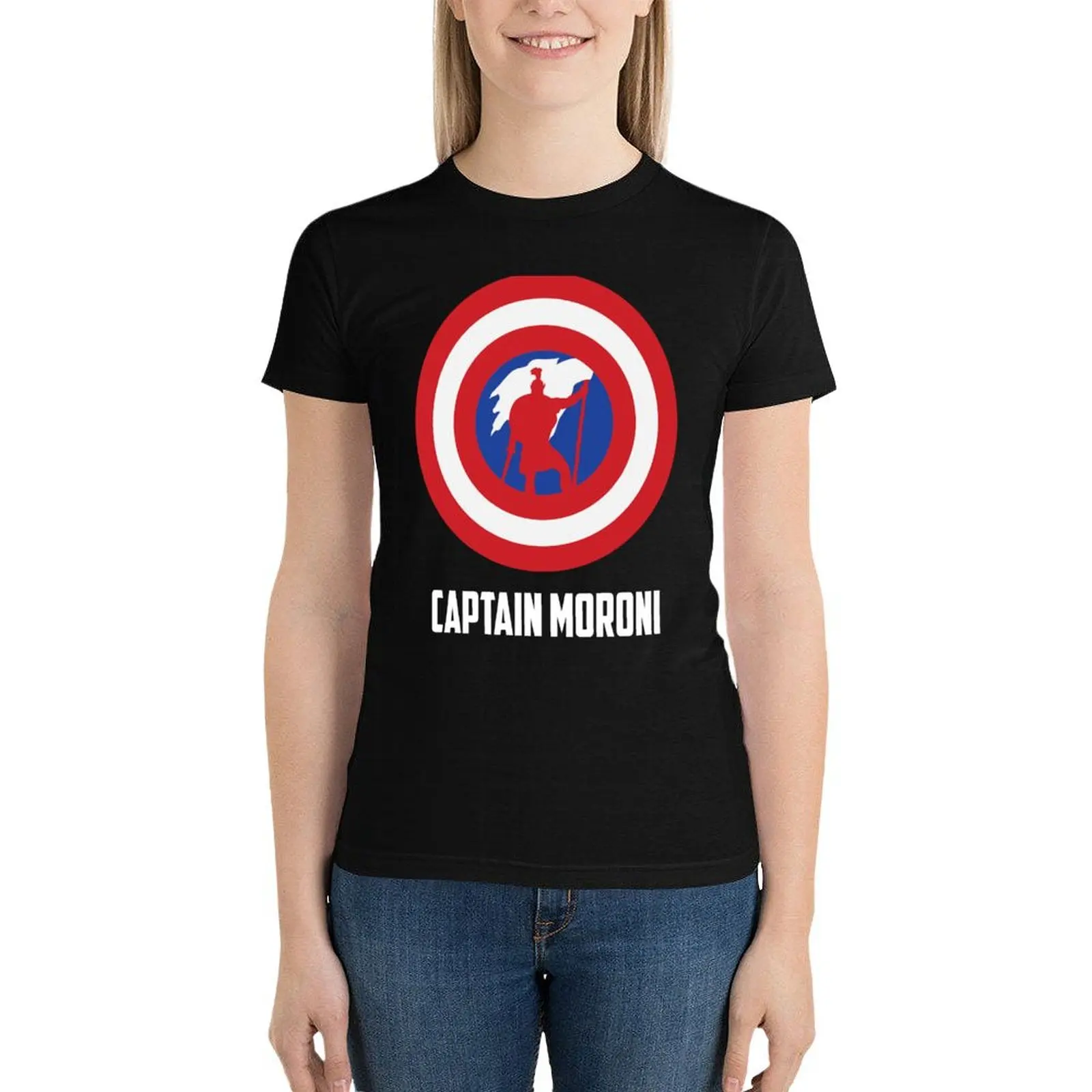 Mighty Captain Moroni T-Shirt kawaii clothes graphics hippie clothes white t shirts for Women