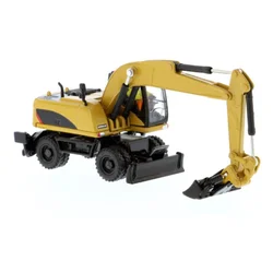 Escavatore gommato CAT M318D in lega scala 1/87-camion da costruzione pressofuso ad alta linea per la raccolta di giocattoli serie 85177 spettacoli domestici di tipo