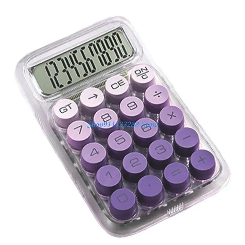

G88D Mechanical Calculator 10 Digit with Big Button Calculators Large LCD Display Electronic Calculators Desk Calculator