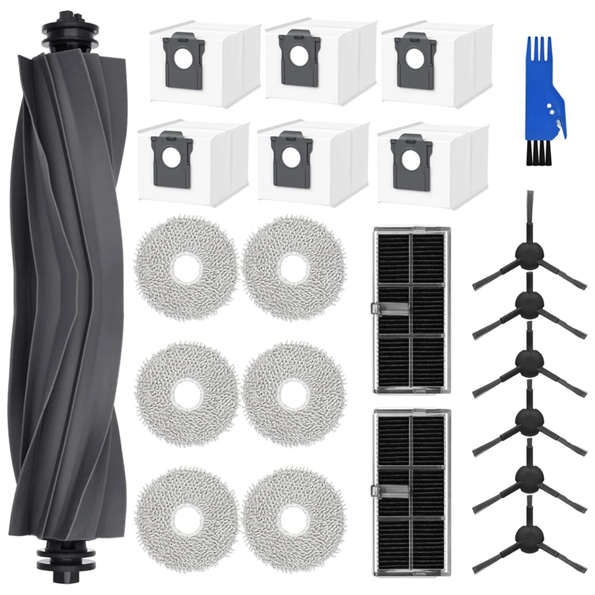 Para Dreame L10s Pro Ultra Heat Robot aspirador Cepillo Lateral principal filtro Hepa paño de mopa bolsas de polvo Accesorios