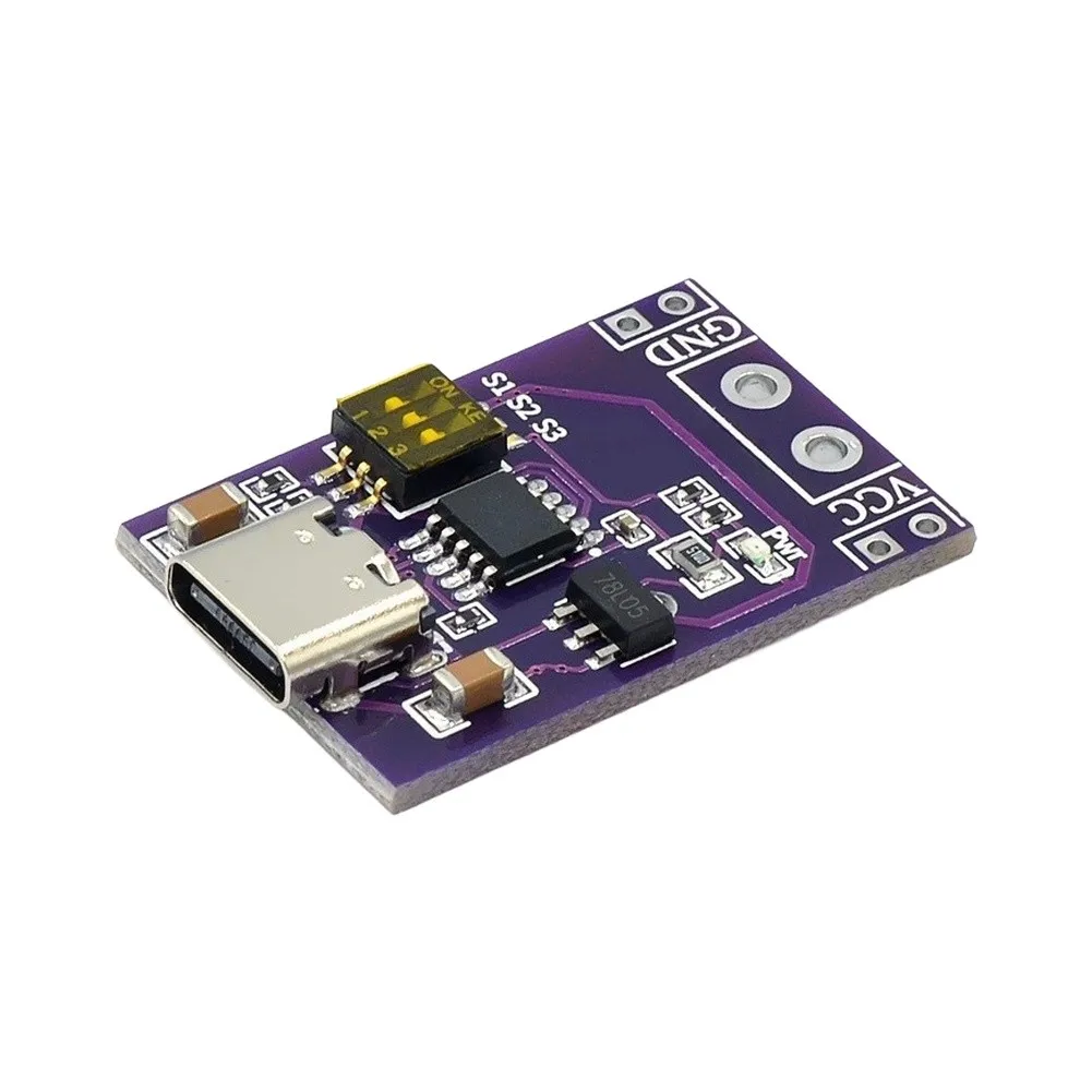 Adjustable Voltage Power Trigger Module for PD QC AFC USB C Fast Charging 5V 9V 12V 15V 20V Output for Embedded Systems