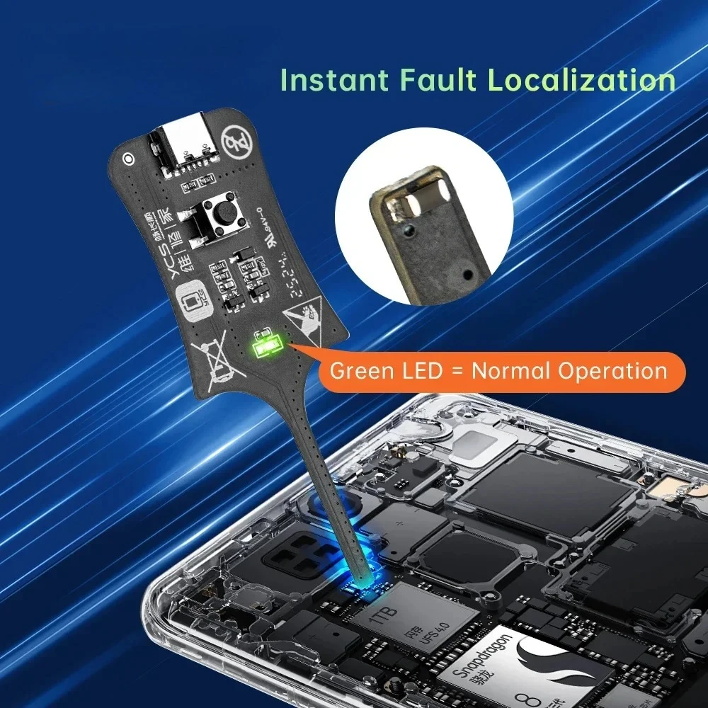

CT-1 Motherboard Coil Tester Inductance Mini Tester with LED Indicator for Fault Diagnosis Electromagnetic Repair Tool