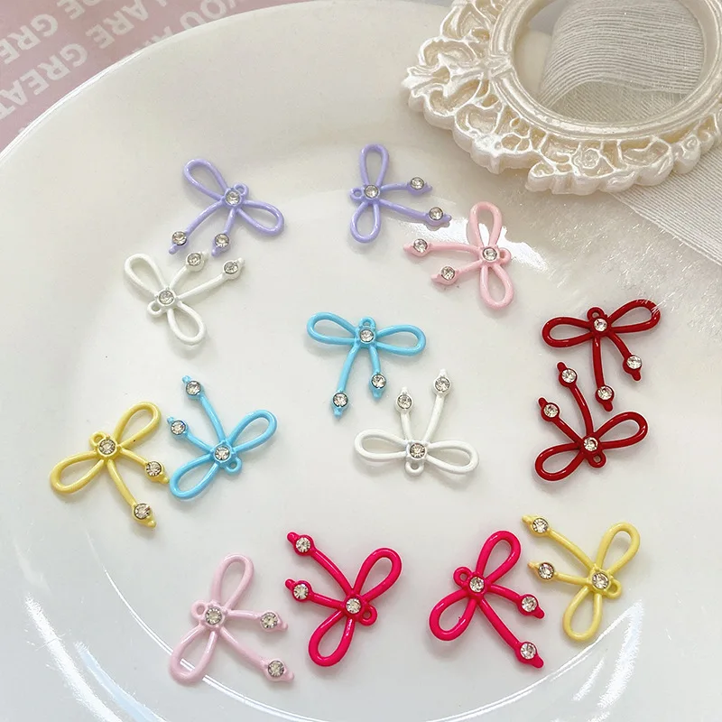 

10 шт., популярные подвески-бабочки, подвески из сплава, полые красочные подвески, ожерелье ручной работы, серьги, разъемы, изготовление ювелирных изделий своими руками