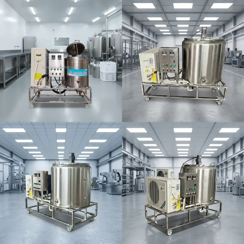 For Small 50L 100L 150L 200L 300L 500L Juice Batch Ice Cream Pasteurization Cooling Yogurt Making Milk Pasteurization Machine