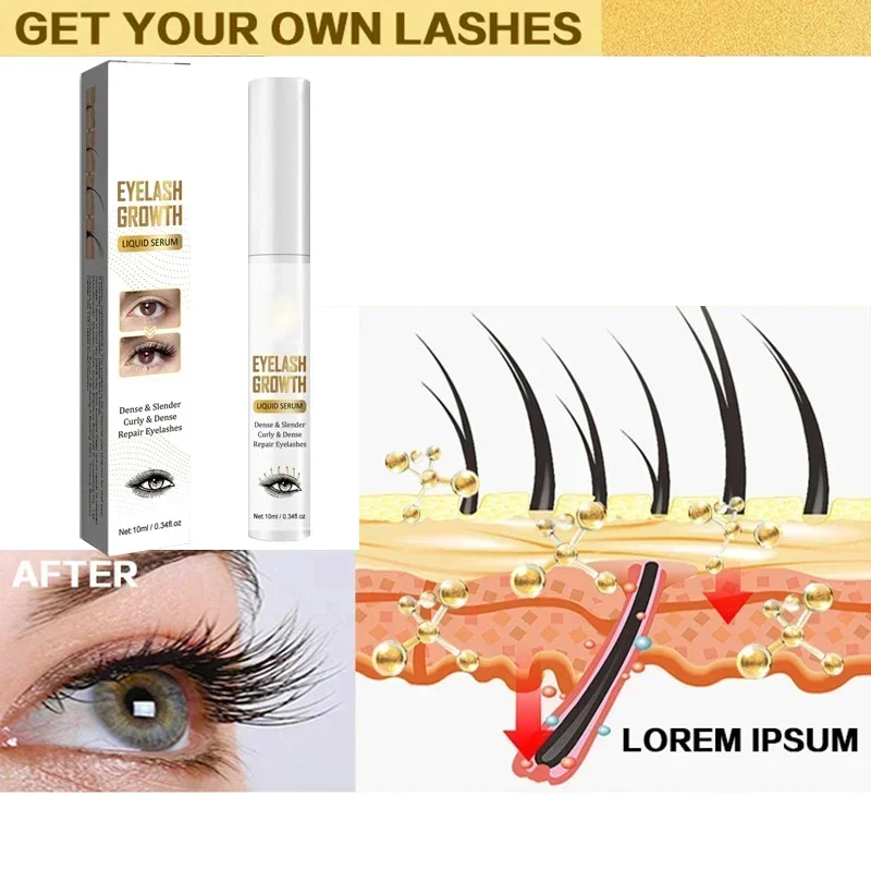 7Days Fast Eyelash Growth Serum Eyebrow Enhancer Products Longer Fuller Thicker Lashes Eyelashes Enhancer Care For Men Women