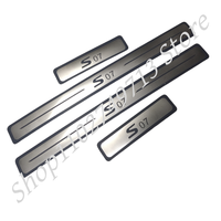 For SOUEAST S07 2024 2025 Door Sill Scuff Plate Guard Stainless Steel Kick Pedal Sticker Car Styling Accessories