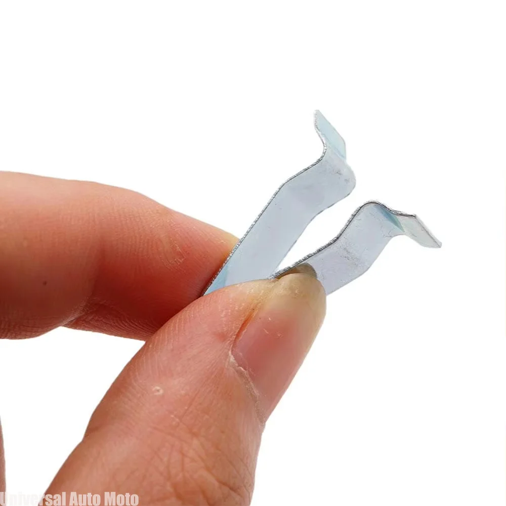 10/20 Pcs Car Door Strip Lining Metal Fastener Clips for  Seat  A3 A4 A6 Car Trunk Tailgate Retainer Metal Clips