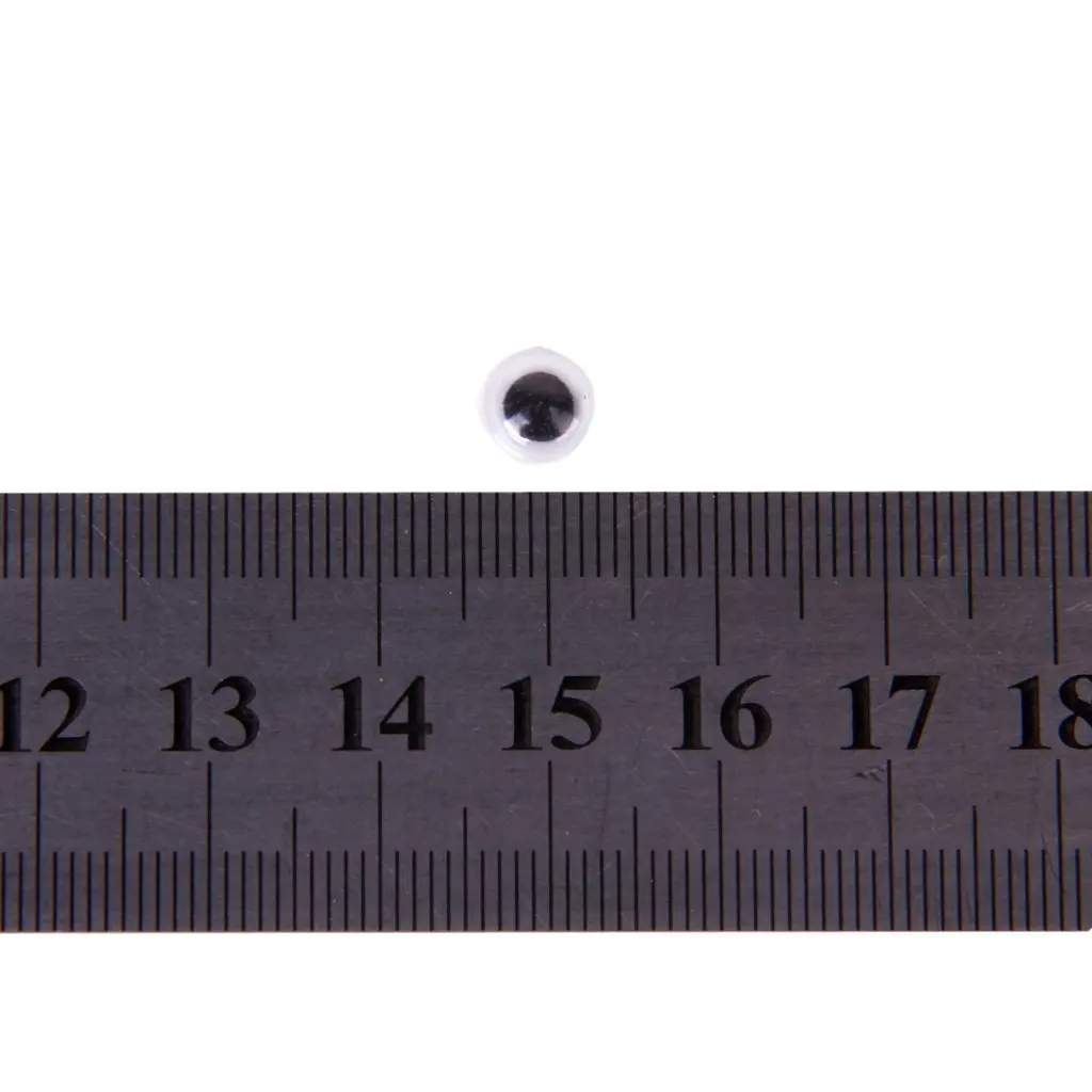 T88C 100 шт. круглые движущиеся перфорированные глаза для рукоделия клей наклейке 10 мм