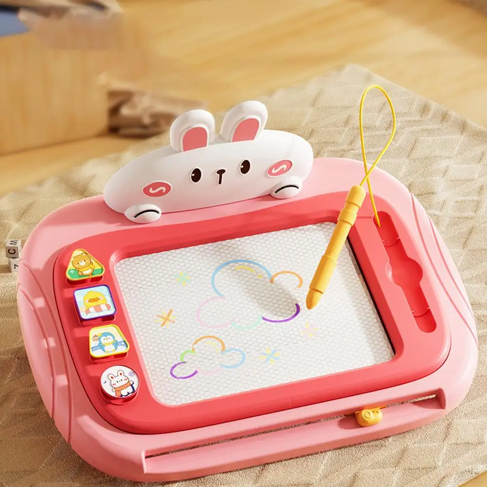 Children Cartoon Drawing Board Baby Puzzle Magnetic Writing Board Toy Graffiti Magnetic Drawing Board Montessori Toy for Kids