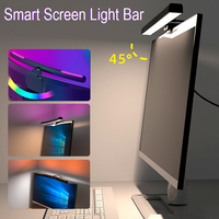 USB Dimming Straight Edge Screen Curved Screen LED Hanging Light Computer Monitor Light Bar RGB Background Atmosphere Desk Lamp