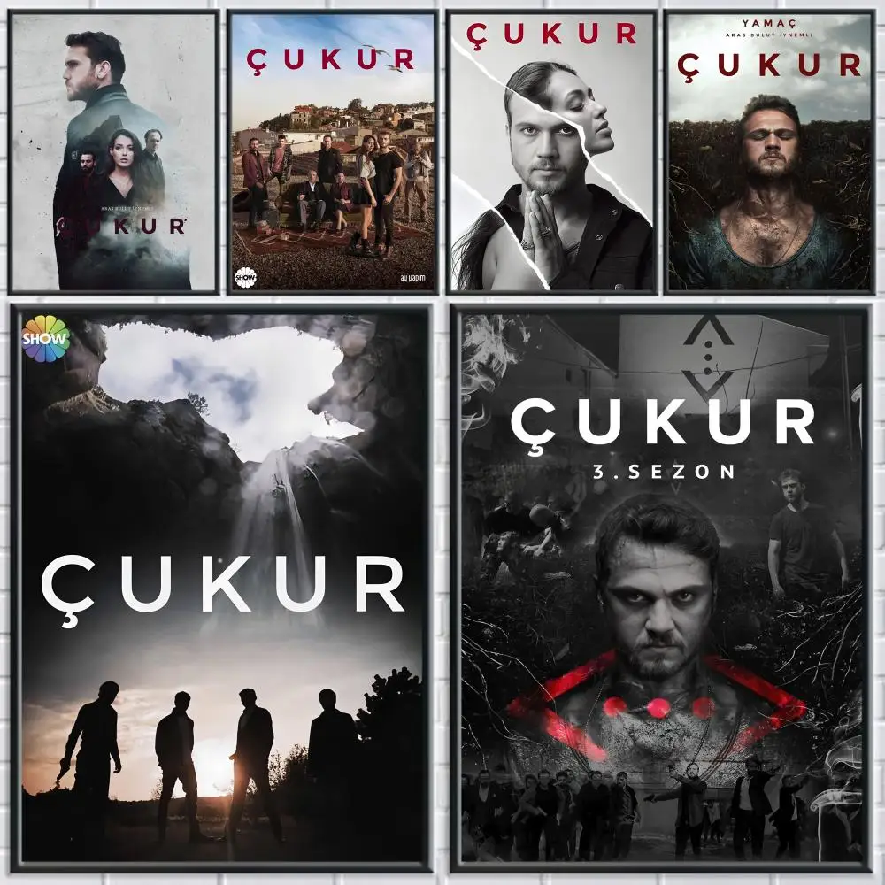 ملصق مسلسل تلفزيوني تركي C-Cukur ملصق مثالي ذاتي اللصق مصمم لمساحات تناول الطعام في المكاتب المنزلية #1