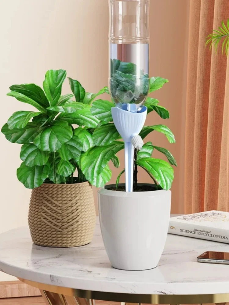 4Pcs New Automatic Waterer, PP Material, Universal Bottle, Controlled Water Flow, Suitable for Potted Plants