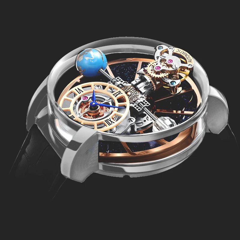 Jacob And Co Richard Mens Watches Diamond TourbillionTop Brand Luxury Astronomia Quartz Watch Men Astronomia Solar Montre Homme