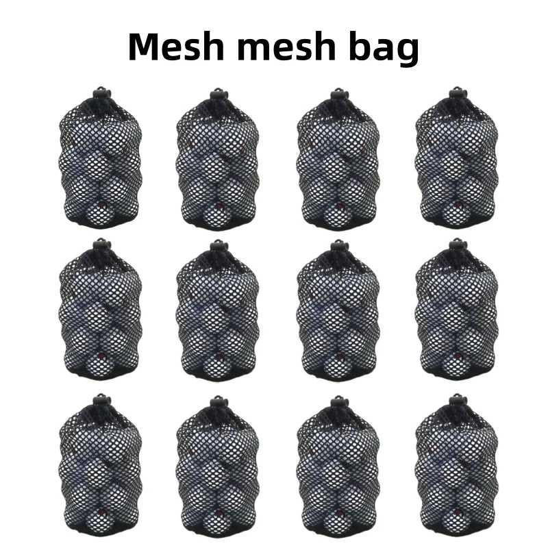 1/3/5PCS Sports Mesh Net Bag Nylon Golf Tennis  Ball Carrying Drawstring Pouch Golf Bags Golf Accessories