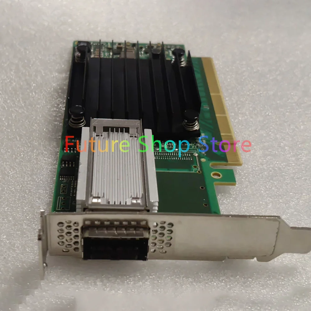 100G single port 10G fiber optic network card MCX455A