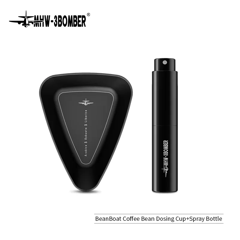 MHW-3BOMBER BeanBoat Kaffeebohnen-Dosierbecher, Aluminiumlegierung, Kaffee-Dosiertablett, Kaffeebar-Zubehör für Kaffeeliefhebber 4