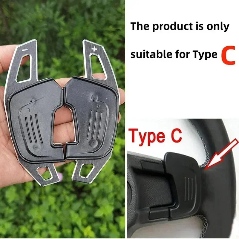

2pcs Car Steering Wheel Shift Paddle Shifter Extended for VW GOLF GTI R GTD GTE MK7 7 POLO GTI Scirocco 2014 2015 16 17 18 2019