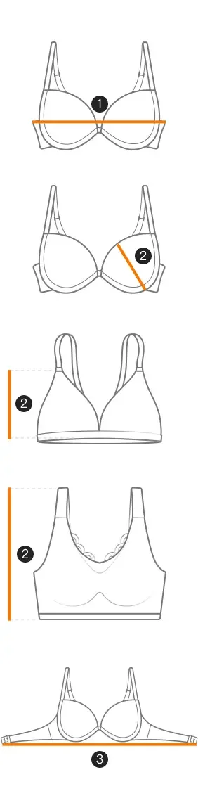 Damen-BH ohne Bügel, Vorderverschluss, einfarbig, vollständige Abdeckung, feste Körbchen, rückläufig für mittlere und ältere Menschen, individuell – Detail 3