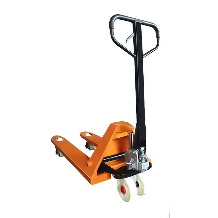 3T Manual hydraulic forklift for lifting pallets  hand Lifter Truck Hydraulic forklift