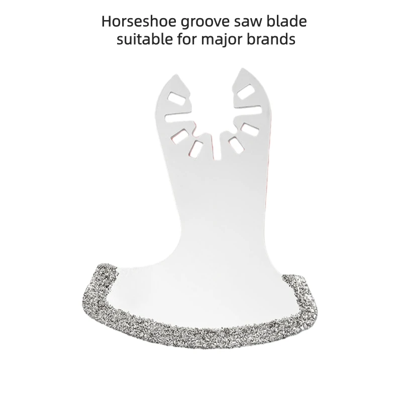 75 * 60mm Horseshoe Hook Diamond Sand Grinding Pad Universal Treasure Accessories Multi functional Trimming Machine Tool
