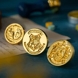 Anime Hari Fire Seal Seal Head Retro Hogwarts Embossed Pattern Magic Academy Magic Sealed Wax Children's Toy Birthday Gift