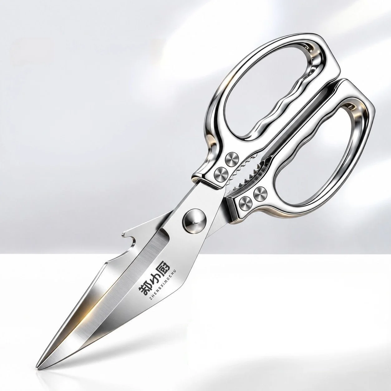 New Kitchen Scissors Multi-Functional Home Use Powerful Chicken Bone Commercial Duck Bone Special Food Scissors Sharp