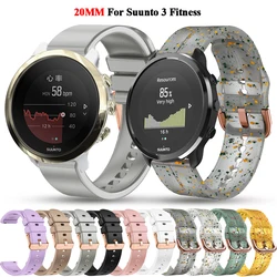 20mm Replacement Straps For SUunto 3 Fitness Wristband For POLAR Pacer/IGNITE 2/3/Unite Sports Silicone Band Bracelet Watchbands
